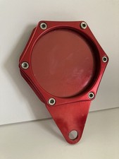 Eloxierter Knüppel Aluminium Sechskant Steuerscheibe Plattenhalter - rot