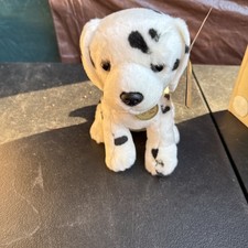 Aurora Miyoni - 11" Dalmatian Pup , White 26378 Plush Stuffed Animal Toy