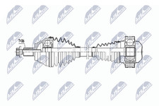NTY Antriebswelle NPW-VW-063 für SEAT SKODA AUDI VW GOLF 7 Variant BA5 BV5 5G1 3