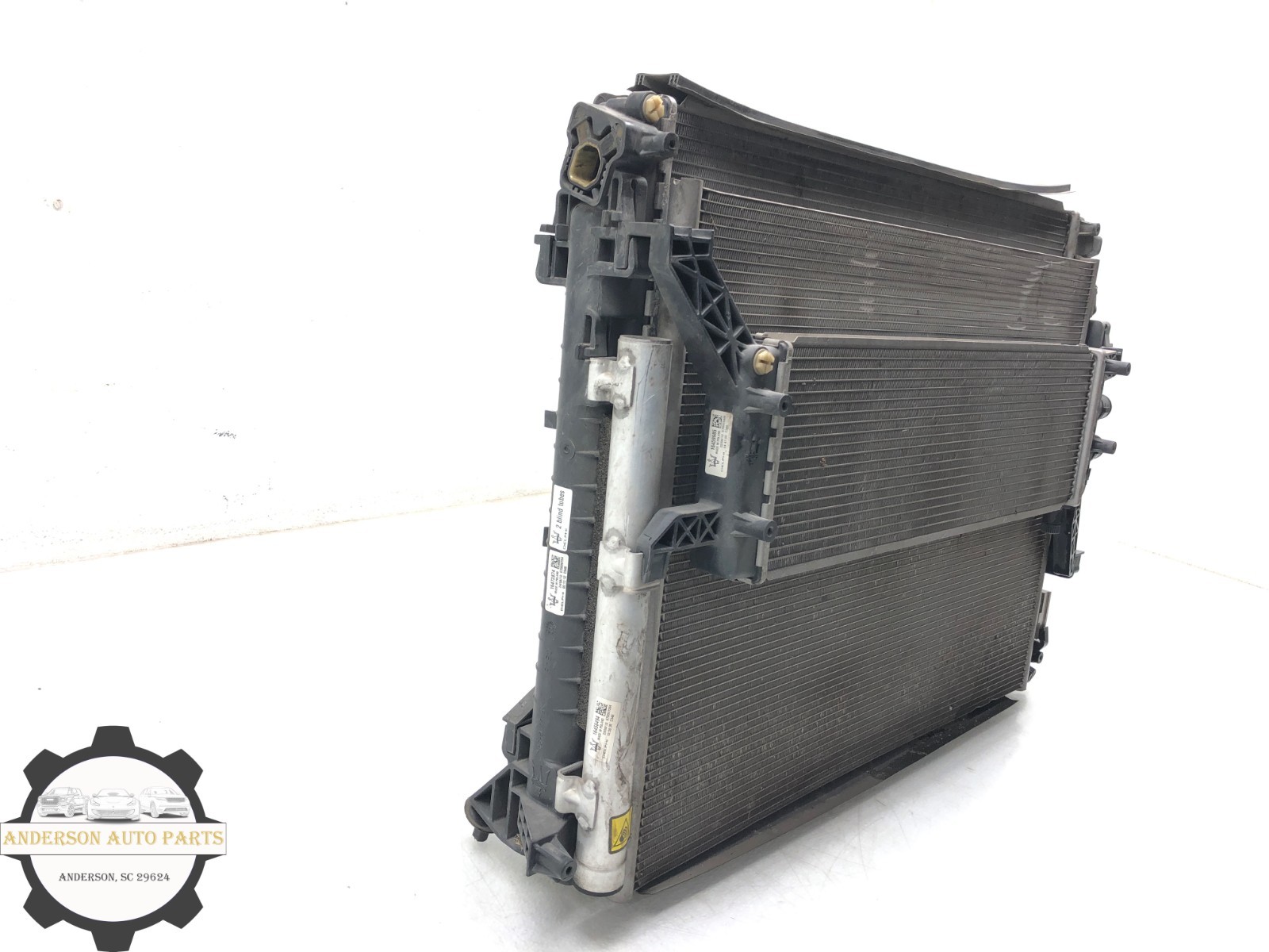 2014-2022 MASERATI QUATTROPORTE S Q4 3.0L V6 RADIATOR CONDENSER COOLING FAN OEM