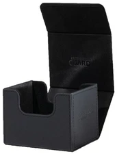 ULTIMATE Guard Sidewinder Deck Case Monocolor Black 80+ Card Storage Box ccg mtg