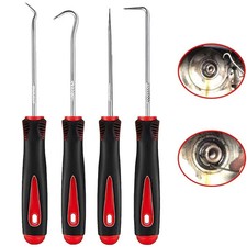 4pcs 160mm Auto Car Oil Seal Screwdrivers Set Hose Removal Hook Set O-Ring Seal