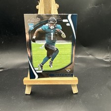 Travis Etienne Jr. 2021 Panini Absolute Base Rookie #112 Jacksonville Jaguars