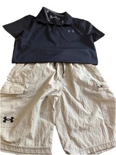 Under Armour Boys Polo And Short Set YSM X44