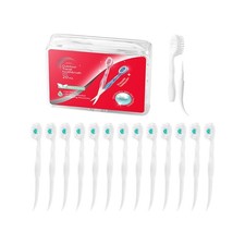JOUGE Mini Brushes-Disposable Toothbrushes 20 Count Pack of 1 , Peppermint