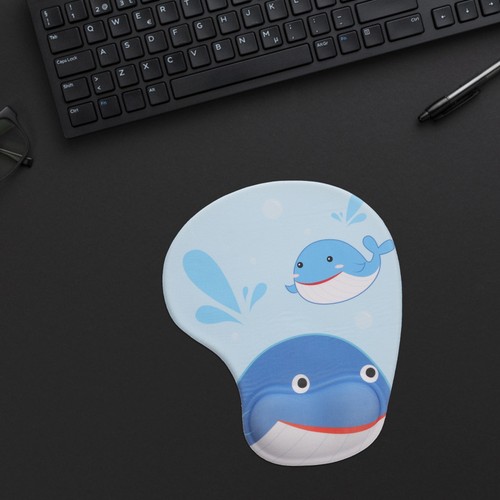 Shark Mouse Pad Silicone Mousepad for Computer with Wrist Support - 第 9/12 張圖片