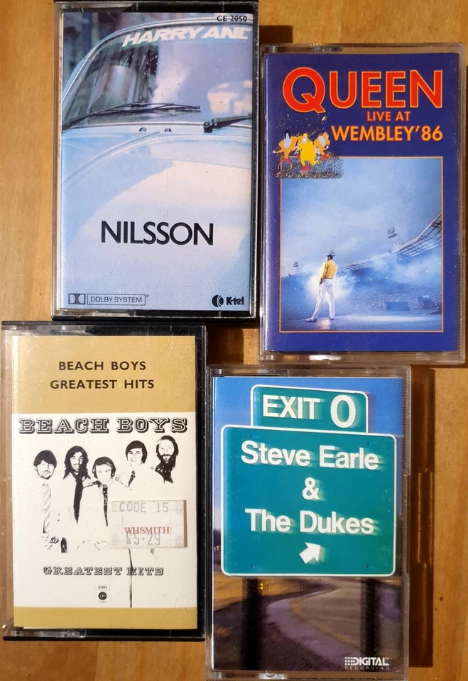 20 x MAINLY ROCK MIXED ARTIST Cassette Albums ☆Job Lot Bundle - All Pictured!☆FZ - Изображение 2 из 4