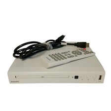 Philips TAEP200W DVD-Player CD-Player Weiß USB, mit Fernbedienung & HDMI-Kabel