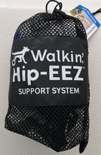 Walkin  Pets Hip-EEZ M/L 35 - 49 lbs Dog Hip Brace Joint Harness Support Black