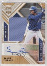 2018 Panini Elite Extra Edition Gold 9/99 Samir Duenez #FTSA-SD Auto 0a2