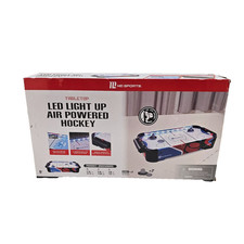 MD Sports 1-Step Set Up Tabletop LED Light Up Air Hockey Game 16"TP100Y23012 NOB