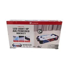 MD Sports 1-Step Set Up Tabletop LED Light Up Air Hockey Game 16"TP100Y23012 NOB