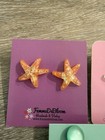 FemmeDeBloom Set Of 3 Earrings Starfish Disney Ariel Princess Mermaid — photo 2