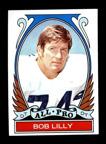 1972 TOPPS "BOB LILLY AP" DALLAS COWBOYS HOF (HIGH #280) NM-MT OR BETTER! SHARP!
