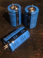 CDE 100uF 450V DC Radial Snap In Mount Electrolytic Capacitor 450VDC 100mfd