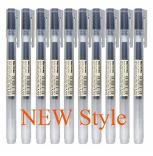 10pcs Muji New Style Moma Japan 0.38/0.5mm Non-toxic Gel Ink Pen Muji Ballpoint