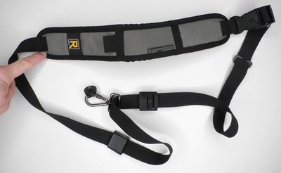 BlackRapid RS-7 Curve Gray Camera Neck Strap w/ Threaded Screw For SLR / DSLR