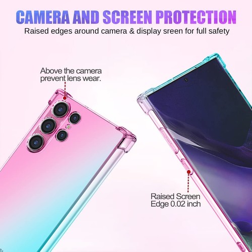 ARMOUR For Samsung Galaxy S25 / S25 Ultra / S25+ Clear Silicone Phone Case Cover - Imagen 5 de 24