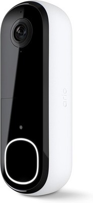 Arlo Video Doorbell 2K (2nd Gen, Latest Release), Wireless or Wired Option