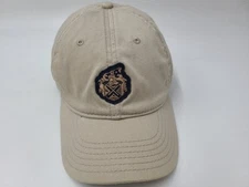Lochinvar Golf Club Flex Fitted OSFA Hat Cap Course Houston TX Men Women Beige
