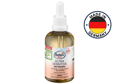 Balea med Haaröl Ultra Sensitive 3in1, 100 ml / Dm Germany