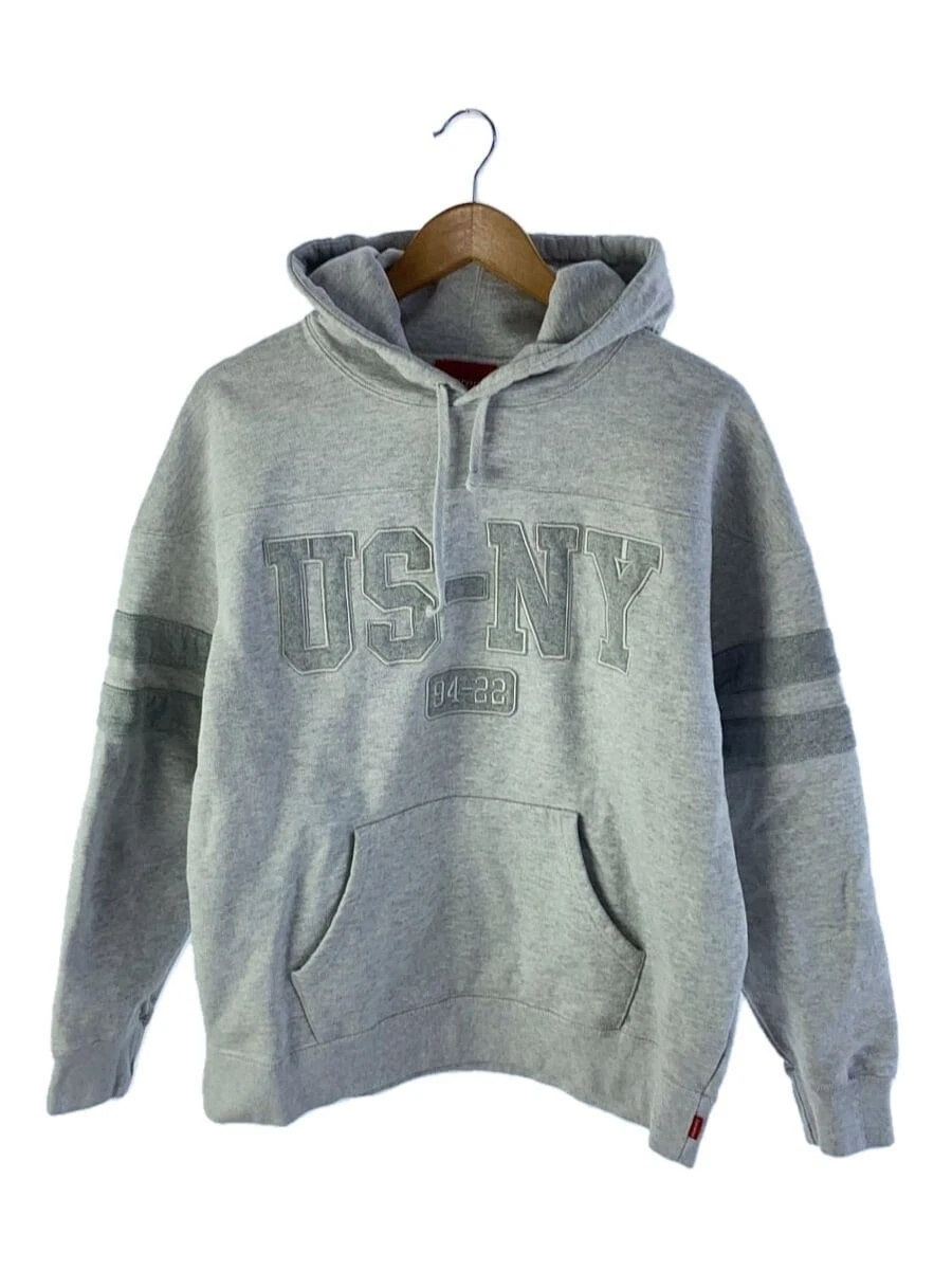 Sweat à capuche Supreme gris S occasion