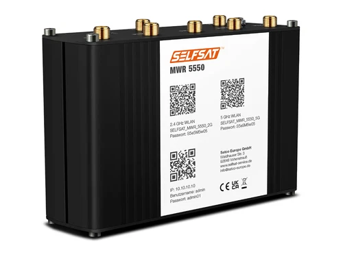 SELFSAT MWR 5550 - 5G / 4G LTE / 3G & WLAN Router mit bis 3,3 Gbit/s