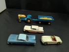 MATCHBOX LESNEY LOT OF FIVE MODELS INC FORD THUNDERBIRD--Y700