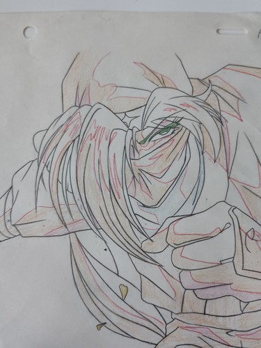 LA BLUE GIRL TOSHIO MAEDA ANIME HANDBEMALT ANIMATION PRODUKTION CEL RANMARU - Bild 6 von 11