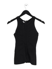 House Of CB London Women's Top S Black Rayon with Nylon, Spandex Basic