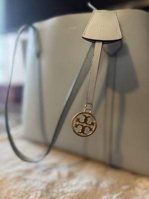 Tory Burch Perry Tote Bag   Light Blue, Large