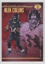 2018 Panini Illusions Trophy Collection Red /199 Alex Collins Priest Holmes 0l1