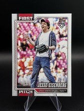 Jesse Eisenberg 2026 Topps Series 1 First Pitch #FP-5 Great American Ball Park