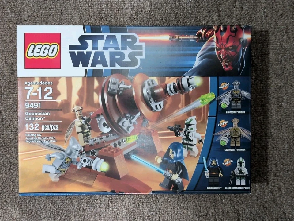 乐高星球大战:Geonosian 大炮 (9491) 全新未拆封 快速发货 — 第 2/4 张图片
