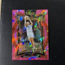 2025-26 Select WNBA Makayla Timpson No.87 Pink Cracked Ice Rookie Card 