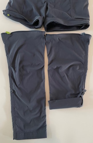REI Co-op Convertible Cargo Pants Youth Small(8) Navy Zip Off Hiking Nylon - Picture 4 of 7