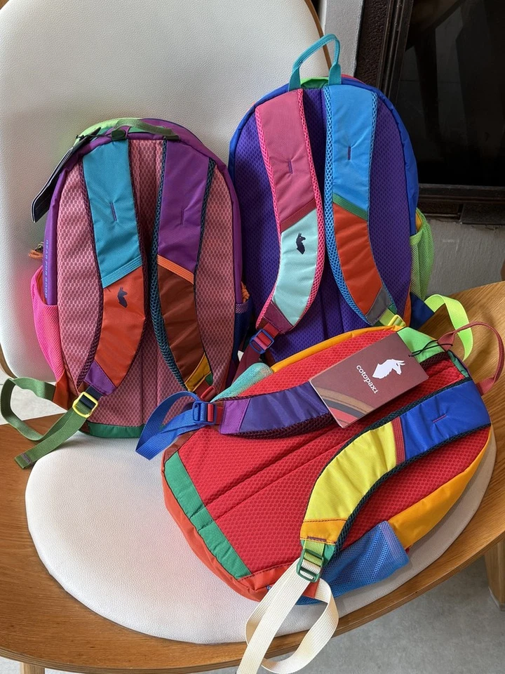 Cotopaxi цветной пэчворк рюкзак прочный многоцелевой рюкзак путешествий туризм - Изображение 4 из 4