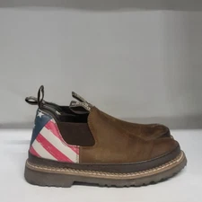 Georgia Boot Patriotic Romeo Soft Toe Boot Brown Mens Size 9.5M