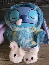 Disney Stitch Sleepy Stars Vinyl Plush Stuffed Toy - Open, Mint Condition