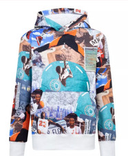 Nike Air Jordan Flight All Over Print Hoodie - boys size Large - new with tags