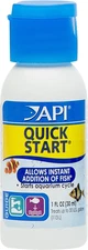API QUICK START Freshwater and Saltwater Aquarium Nitrifying Bacteria 1oz Bottle