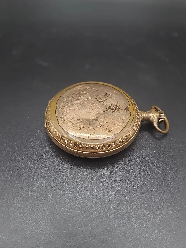 Waltham Seaside Model 1890 Gold Filled Gold Case, Size 6s, 15 J See Description - Image 3 of 4