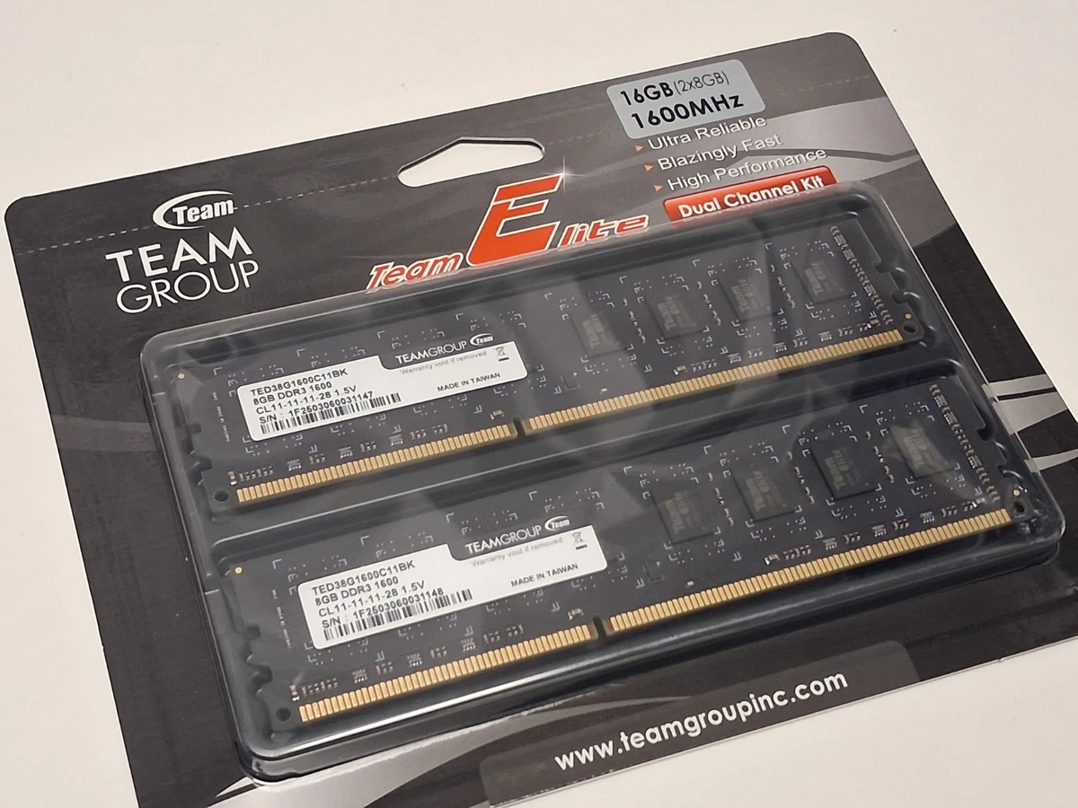Team Group DDR3 SDRAM Computer Memory (RAM) for sale | eBay