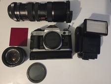 Canon AE-1 Program And Accessories