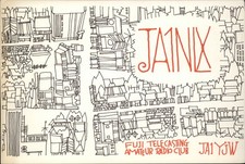 QSL JA1NLX 1977 Hatano Kanagawa Japan Akira Yoshida Houses Radios Antenna