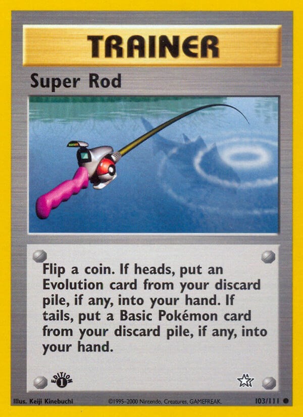 Super Rod | Neo Genesis (N1) | 103/111 | Unlimited | Common | LP
