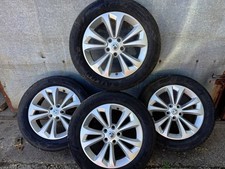 MG GS 17" ALLOY WHEELS SET X4 2016-2019 215 60 17 TYRES