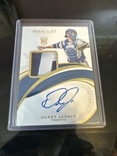 2019 Panini Immaculate Rookie Patch Auto 2/99 Danny Jansen #26 Patch Auto 🔥🔥