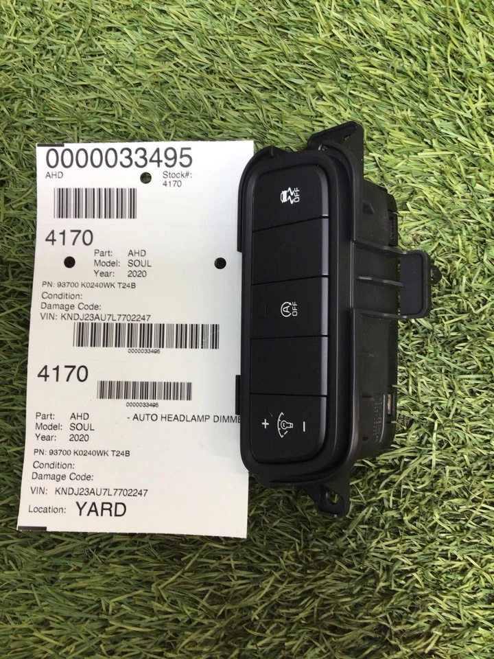 ✅ Atenuador de faros automático KIA SOUL 2020 Pn: 93700-K0240WK OEM Foto 4 de 4