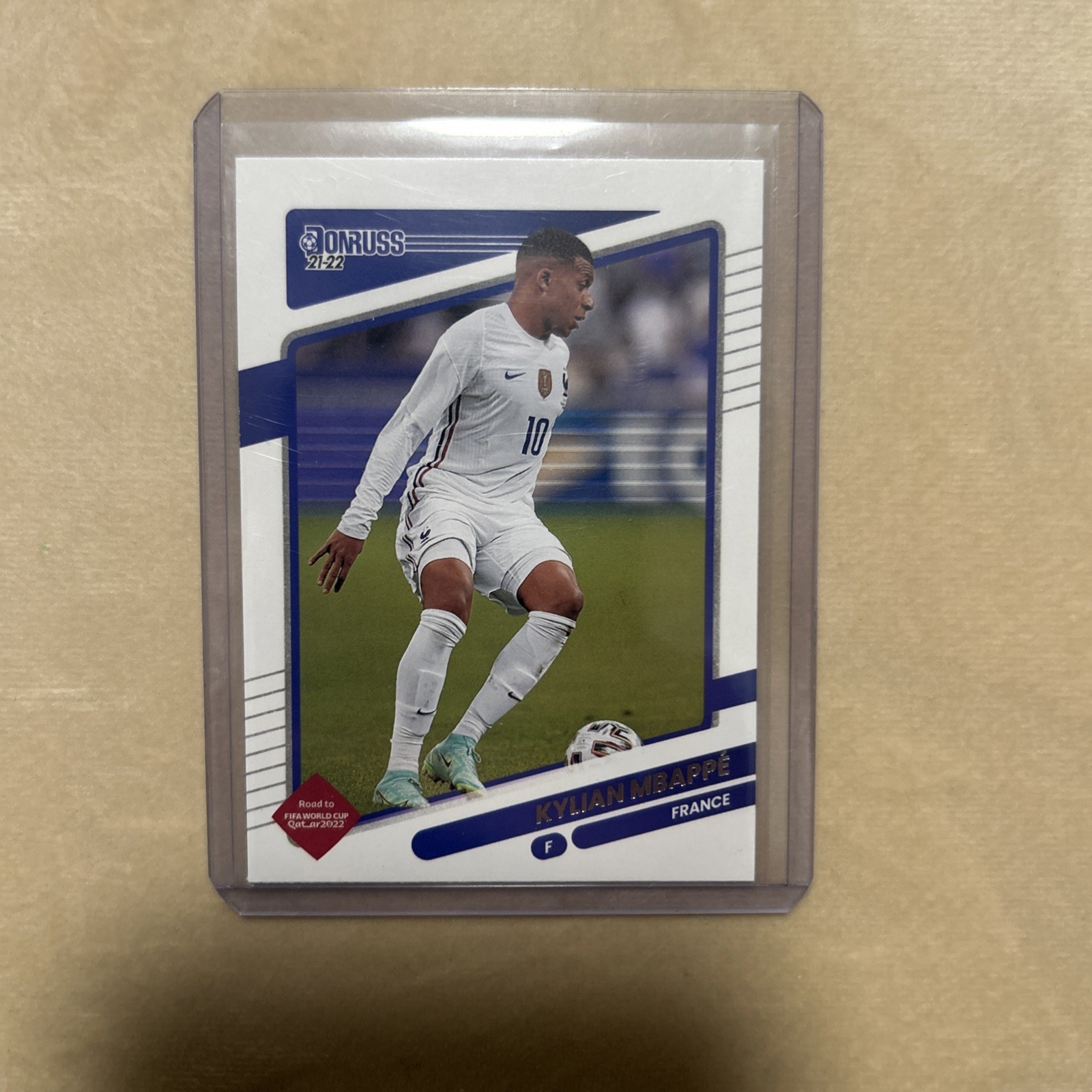 2021-22 Panini Donruss Road to Qatar - #60 Kylian Mbappe